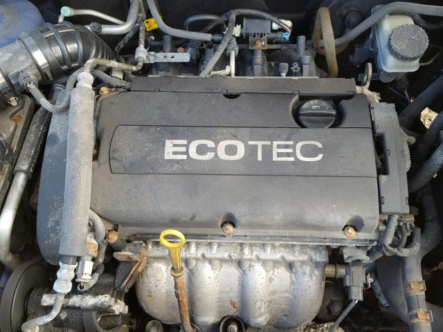 KL1TD56E39B629505 - 2009 CHEVROLET AVEO LS BLUE photo 7