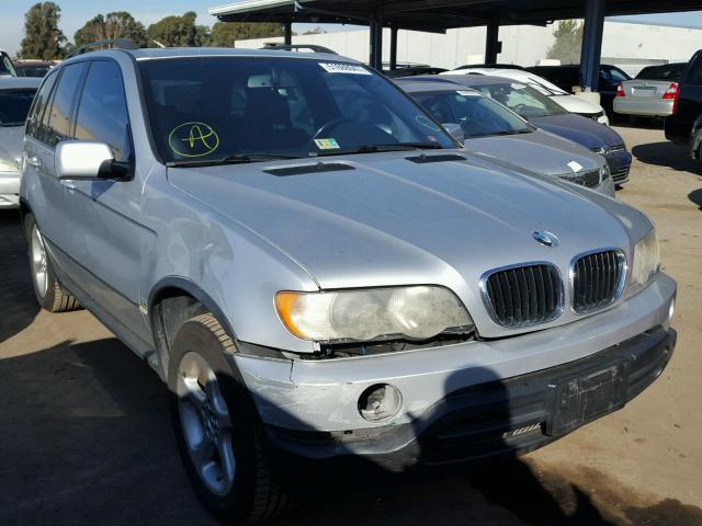 WBAFA53591LM72612 - 2001 BMW X5 3.0I SILVER photo 1