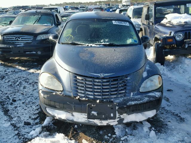 3C4FY58B72T386105 - 2002 CHRYSLER PT CRUISER BLUE photo 9