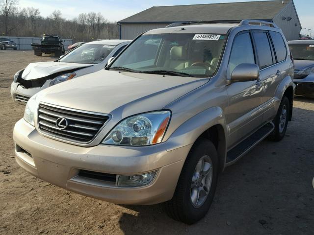 JTJBT20X560118320 - 2006 LEXUS GX 470 TAN photo 2