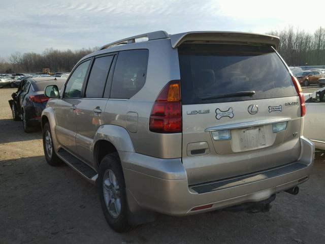 JTJBT20X560118320 - 2006 LEXUS GX 470 TAN photo 3