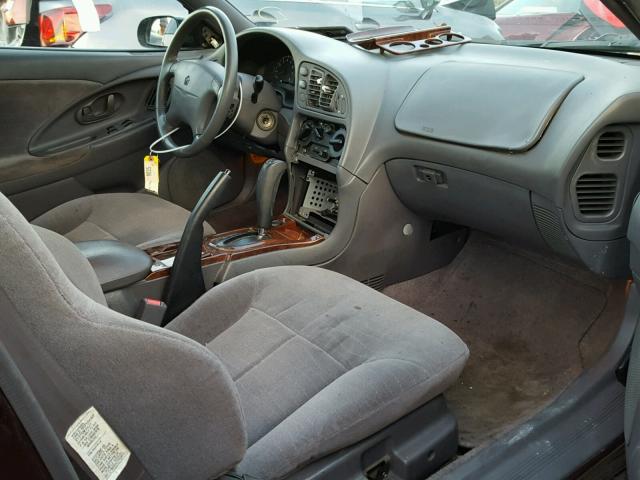 4C3AU52N9TE354740 - 1996 CHRYSLER SEBRING LX BURGUNDY photo 5