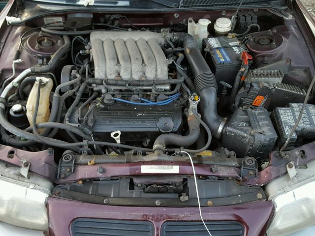 4C3AU52N9TE354740 - 1996 CHRYSLER SEBRING LX BURGUNDY photo 7