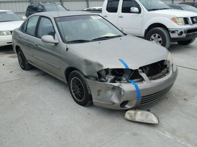 3N1CB51D31L455101 - 2001 NISSAN SENTRA XE TAN photo 1