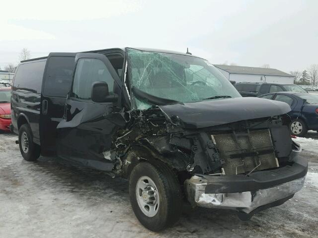 1GAZG1FG7E1206438 - 2014 CHEVROLET EXPRESS G3 BLACK photo 1