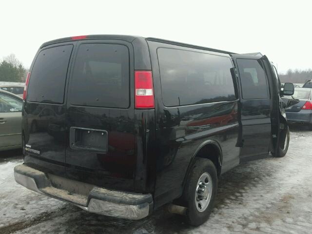 1GAZG1FG7E1206438 - 2014 CHEVROLET EXPRESS G3 BLACK photo 4