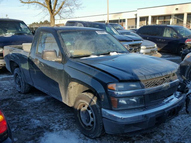 1GCCS146848172909 - 2004 CHEVROLET COLORADO GREEN photo 1