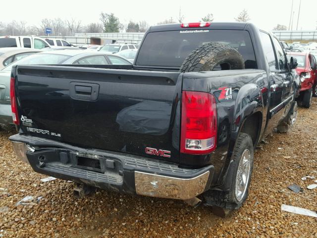 3GTP2VE3XBG348394 - 2011 GMC SIERRA K15 BLACK photo 4