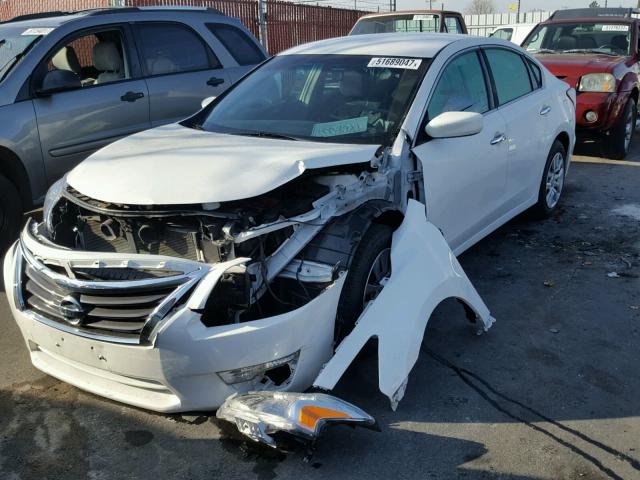 1N4AL3AP3DN495818 - 2013 NISSAN ALTIMA 2.5 WHITE photo 2