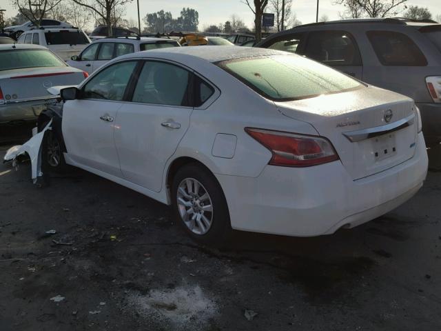 1N4AL3AP3DN495818 - 2013 NISSAN ALTIMA 2.5 WHITE photo 3