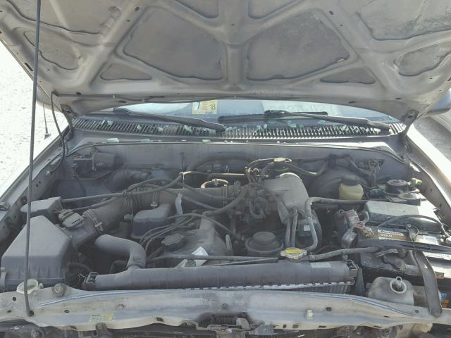 4TAWM72N9YZ588838 - 2000 TOYOTA TACOMA XTR SILVER photo 7