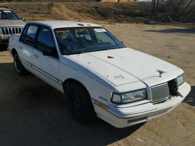 1G4NC54U2LM047806 - 1990 BUICK SKYLARK CU WHITE photo 1