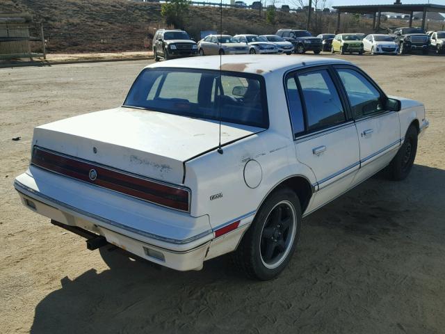 1G4NC54U2LM047806 - 1990 BUICK SKYLARK CU WHITE photo 4