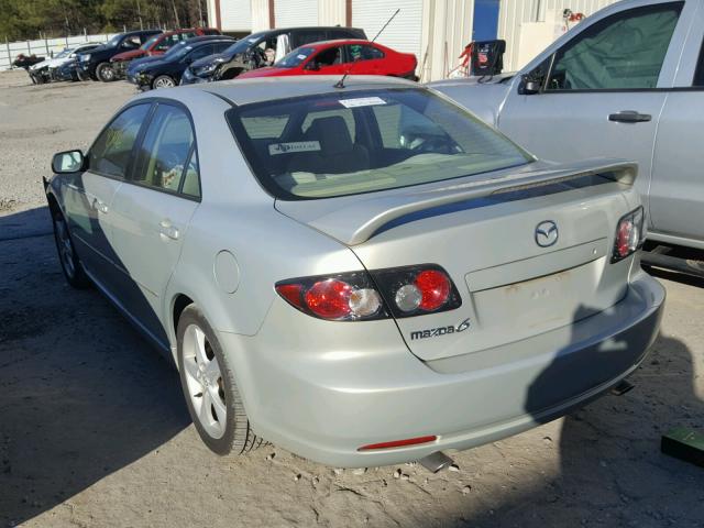 1YVHP80C565M04702 - 2006 MAZDA 6 I SILVER photo 3