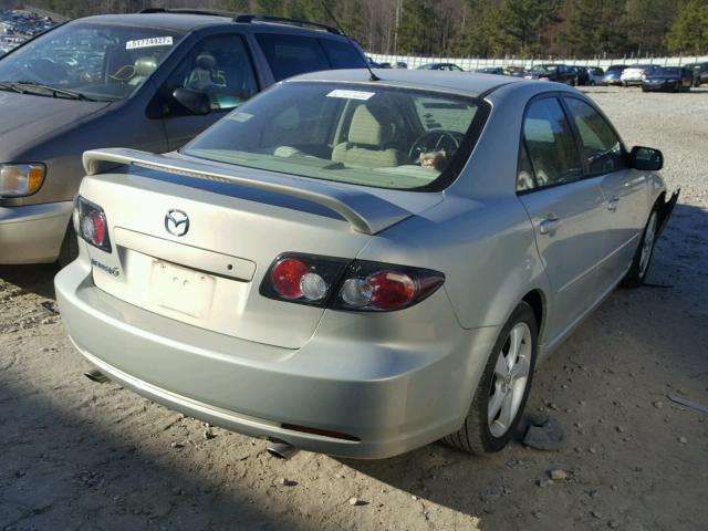 1YVHP80C565M04702 - 2006 MAZDA 6 I SILVER photo 4