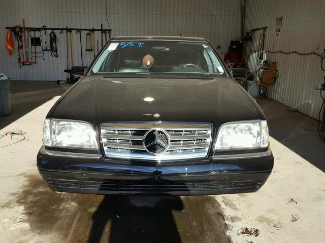 WDBGA32G1VA360420 - 1997 MERCEDES-BENZ S 320W BLACK photo 9