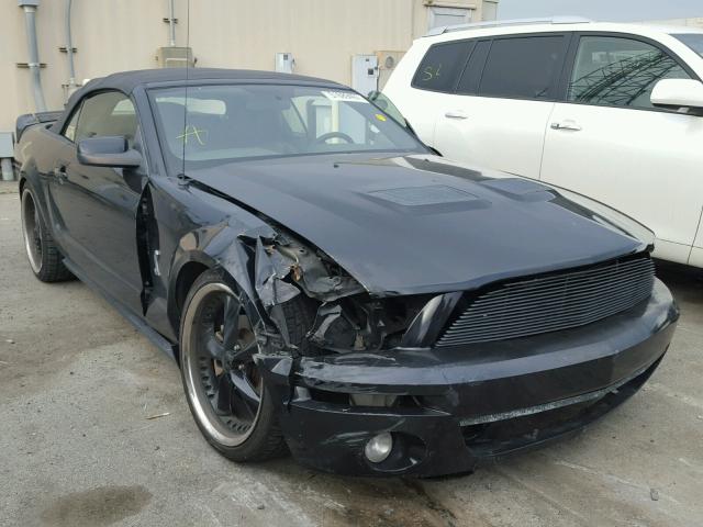 1ZVFT85H265231375 - 2006 FORD MUSTANG GT BLACK photo 1