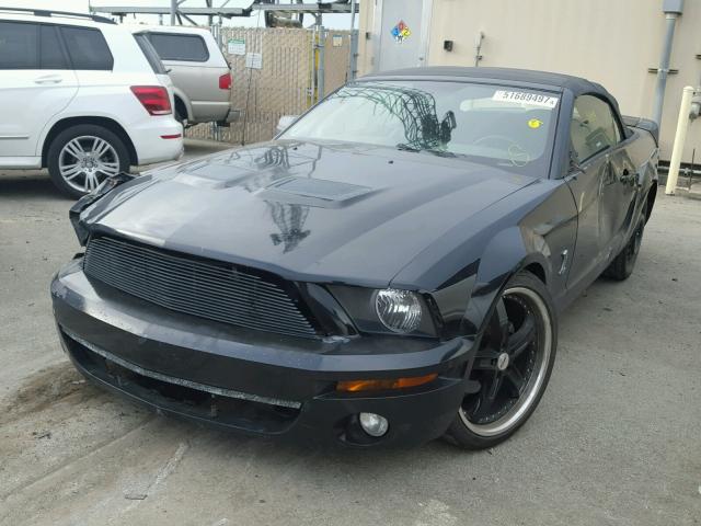 1ZVFT85H265231375 - 2006 FORD MUSTANG GT BLACK photo 2