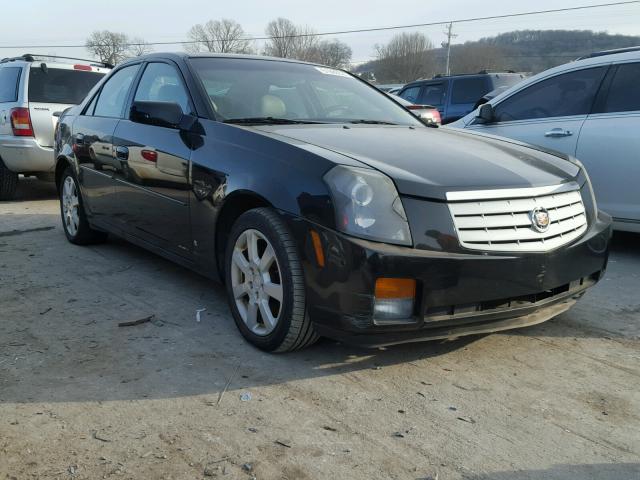 1G6DP577560152185 - 2006 CADILLAC CTS HI FEA BLACK photo 1