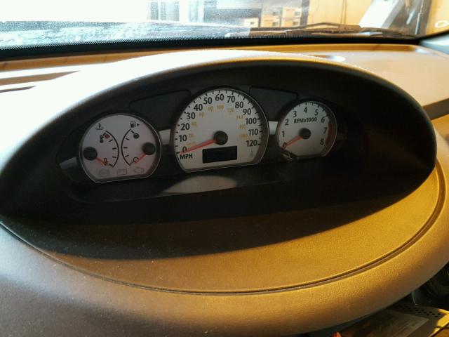 1G8AK54F34Z157558 - 2004 SATURN ION LEVEL MAROON photo 8