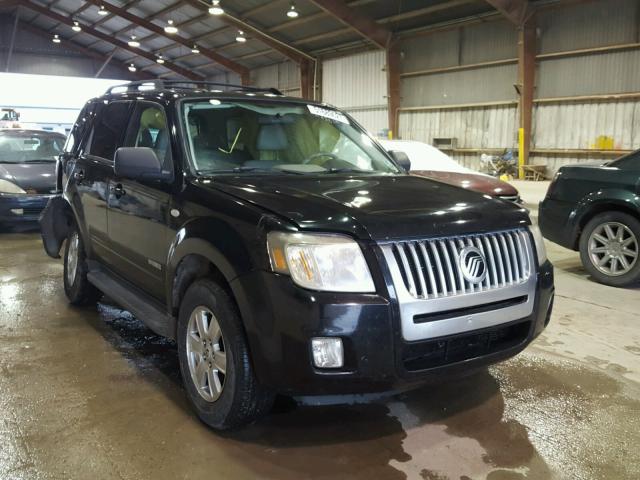 4M2CU81148KJ28307 - 2008 MERCURY MARINER BLACK photo 1