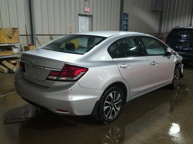 19XFB2F81EE253758 - 2014 HONDA CIVIC EX SILVER photo 4