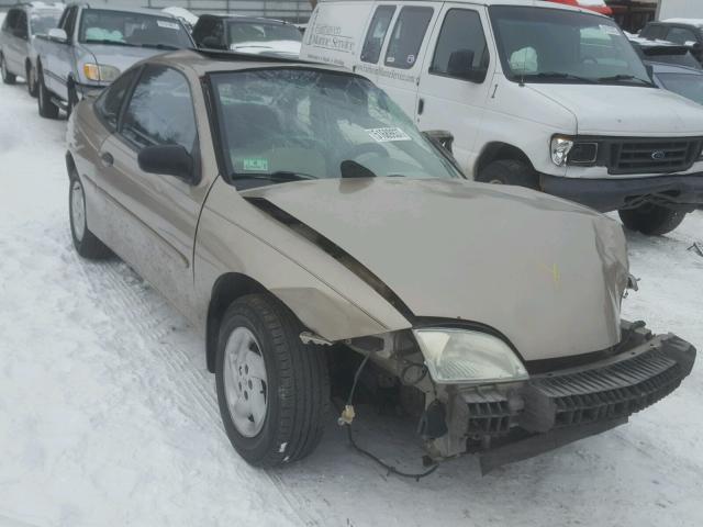 1G1JC124527477494 - 2002 CHEVROLET CAVALIER GOLD photo 1