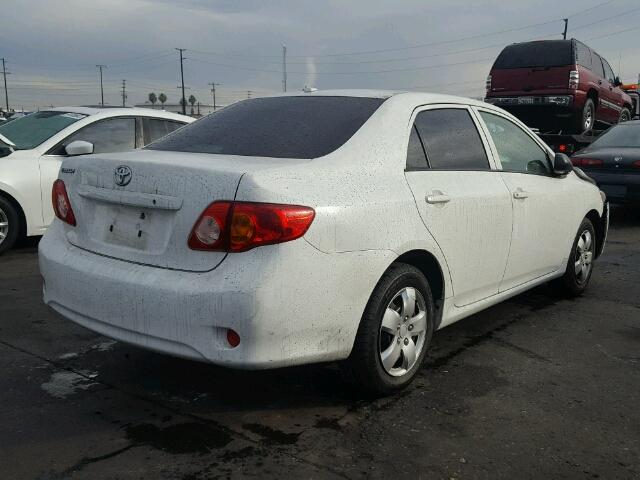 JTDBL40E49J005230 - 2009 TOYOTA COROLLA BA WHITE photo 4