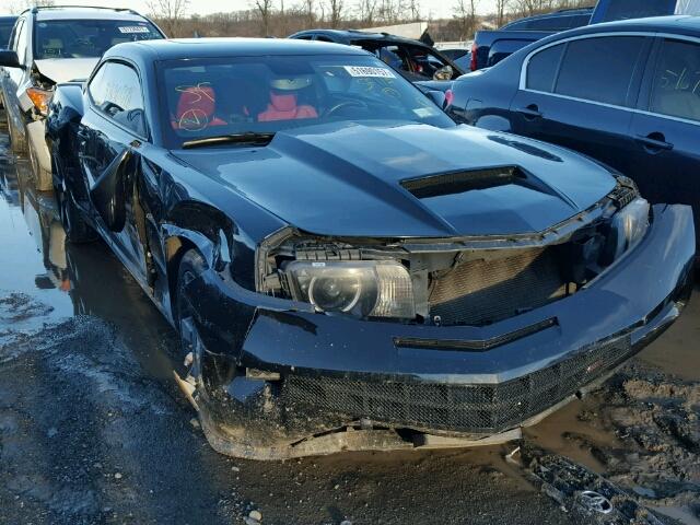 2G1FT1EW3A9172222 - 2010 CHEVROLET CAMARO SS Negro foto 1