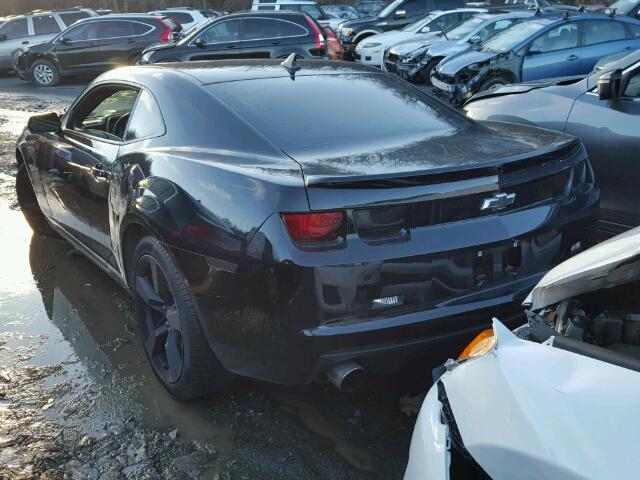 2G1FT1EW3A9172222 - 2010 CHEVROLET CAMARO SS Negro foto 3