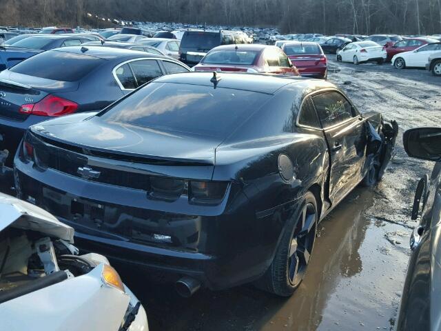 2G1FT1EW3A9172222 - 2010 CHEVROLET CAMARO SS Negro foto 4