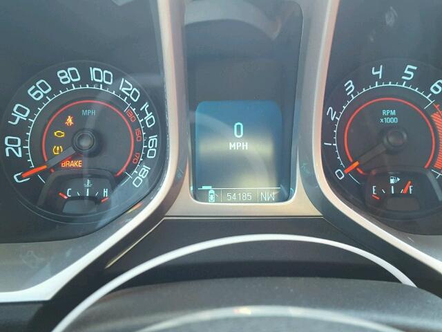 2G1FT1EW3A9172222 - 2010 CHEVROLET CAMARO SS Negro foto 8