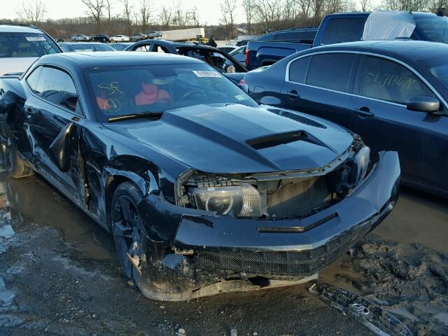 2G1FT1EW3A9172222 - 2010 CHEVROLET CAMARO SS BLACK photo 9