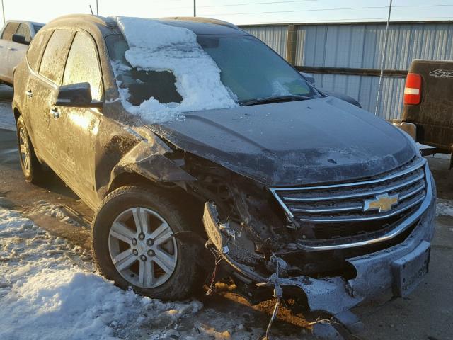 1GNKVGKDXDJ190819 - 2013 CHEVROLET TRAVERSE L GRAY photo 1