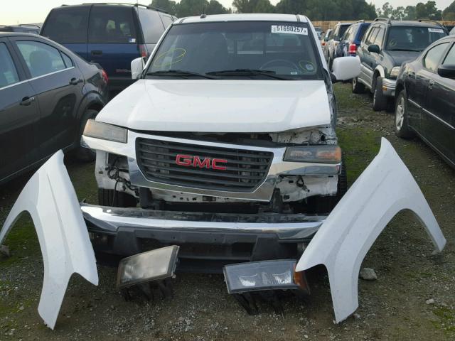 1GCESCF99C8120702 - 2012 CHEVROLET COLORADO L WHITE photo 9
