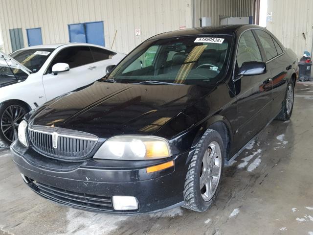 1LNHM87A71Y641942 - 2001 LINCOLN LS BLACK photo 2