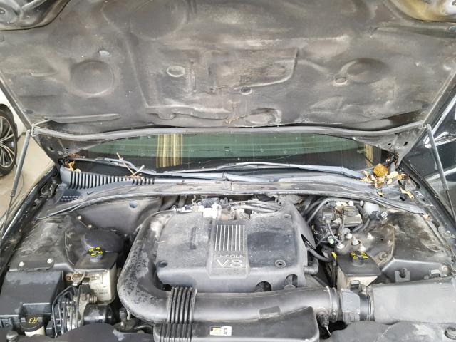 1LNHM87A71Y641942 - 2001 LINCOLN LS BLACK photo 7