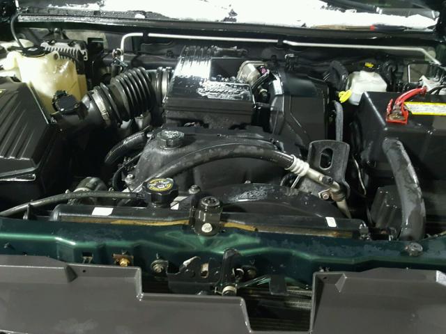 1GCDT136758242324 - 2005 CHEVROLET COLORADO GREEN photo 7