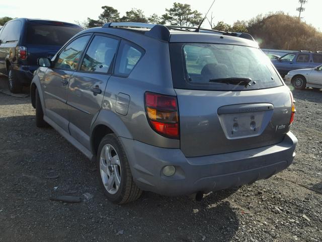 5Y2SL64804Z449179 - 2004 PONTIAC VIBE GRAY photo 3