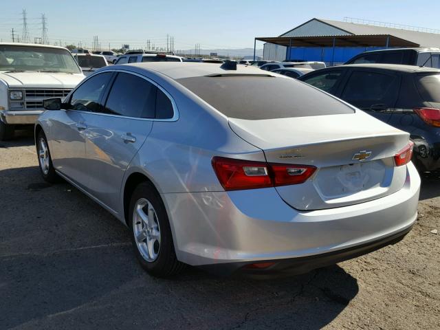 1G1ZB5ST8HF242753 - 2017 CHEVROLET MALIBU LS SILVER photo 3