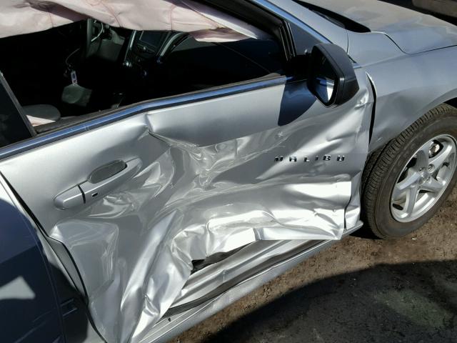 1G1ZB5ST8HF242753 - 2017 CHEVROLET MALIBU LS SILVER photo 9