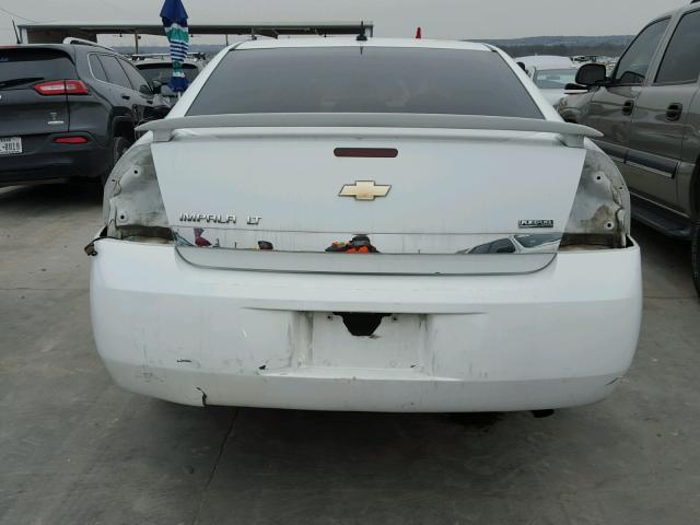 2G1WB5EK9A1255997 - 2010 CHEVROLET IMPALA LT WHITE photo 10