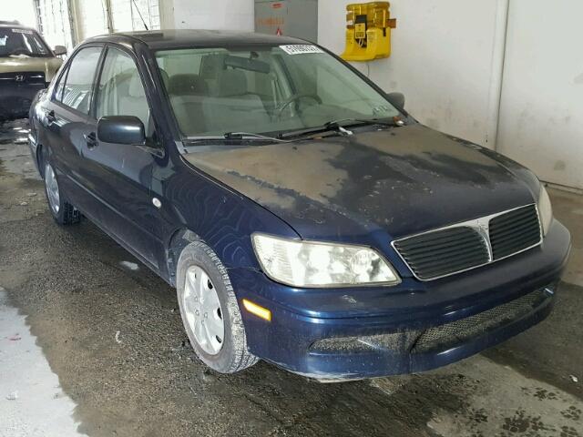 JA3AJ26E83U008150 - 2003 MITSUBISHI LANCER ES BLUE photo 1