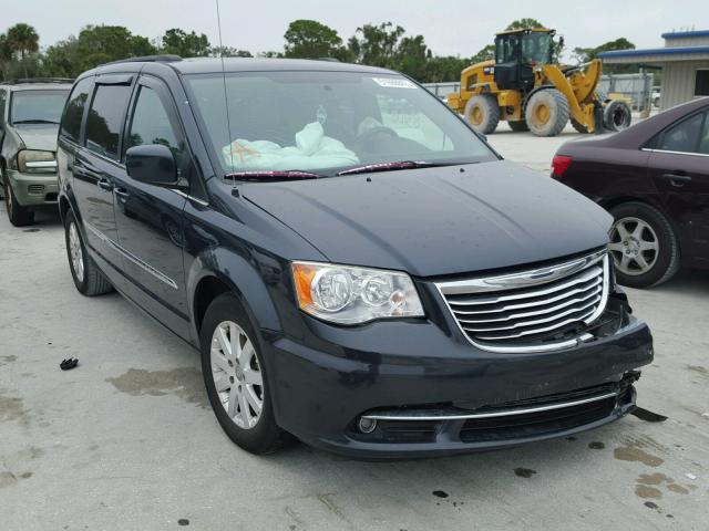 2C4RC1BG8ER272310 - 2014 CHRYSLER TOWN & COU CHARCOAL photo 1