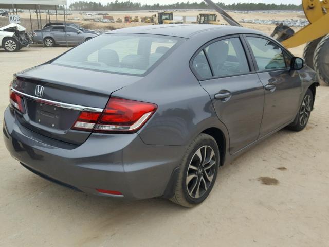 2HGFB2F98DH556436 - 2013 HONDA CIVIC EXL 灰色 照片 4