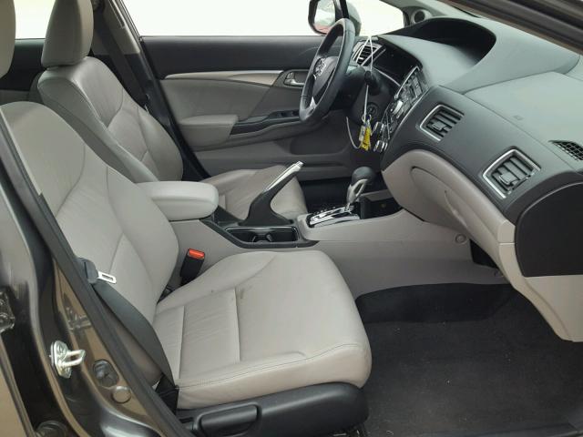 2HGFB2F98DH556436 - 2013 HONDA CIVIC EXL 灰色 照片 5