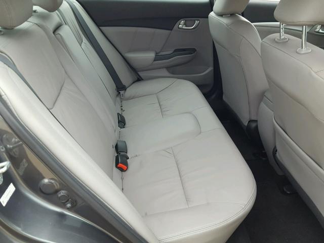 2HGFB2F98DH556436 - 2013 HONDA CIVIC EXL 灰色 照片 6