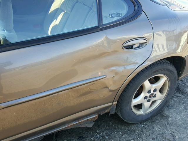 1G2WK52J52F203056 - 2002 PONTIAC GRAND PRIX Ոսկեգույն լուսանկար 9