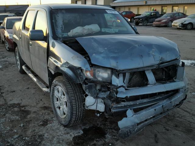 2HJYK16506H571400 - 2006 HONDA RIDGELINE TURQUOISE photo 1