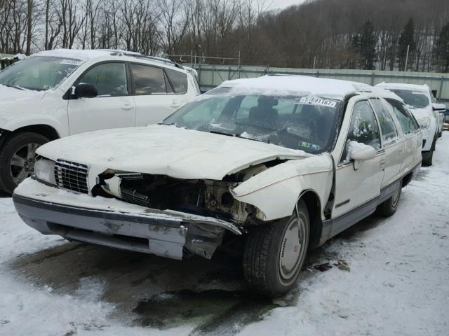 1G3BP83E8MW300303 - 1991 OLDSMOBILE CUSTOM CRU WHITE photo 2